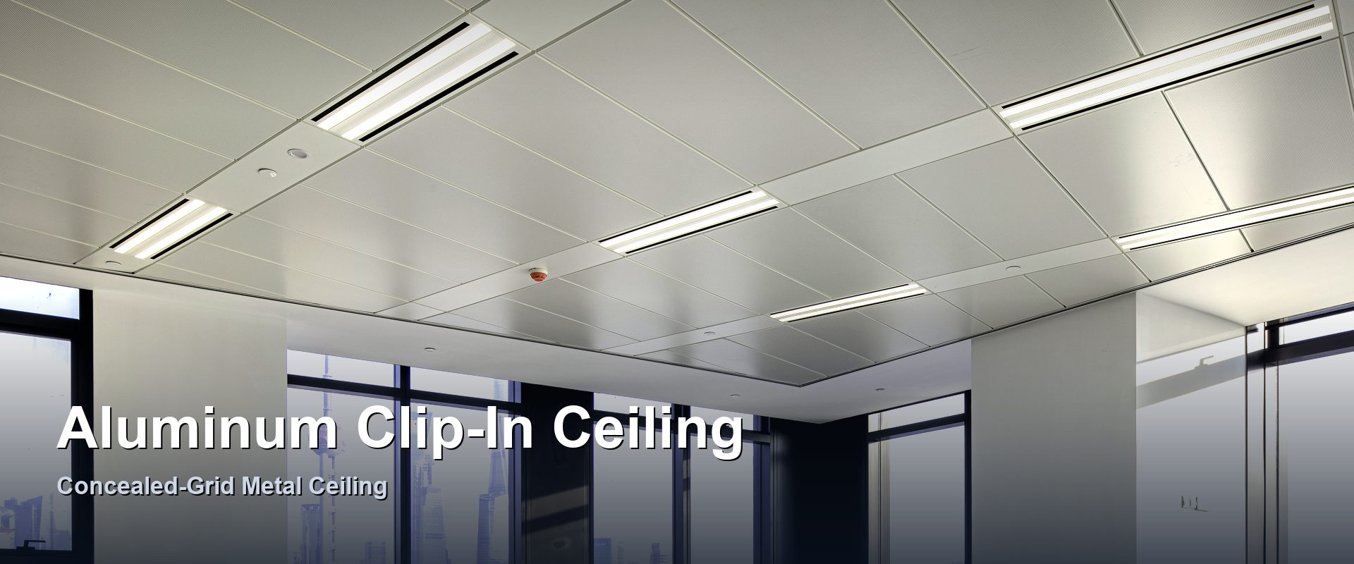 Aluminum Clip-In Metal Ceiling Systems by PuloMax